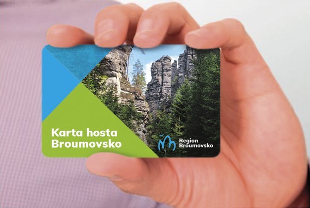 Karta hosta Broumovska – fotografie 2